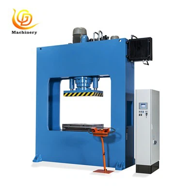 Pressa idraulica a telaio integrale